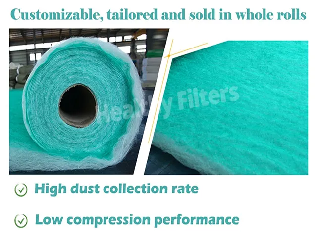 Fiberglass Material Paint Room Stop Filter details02