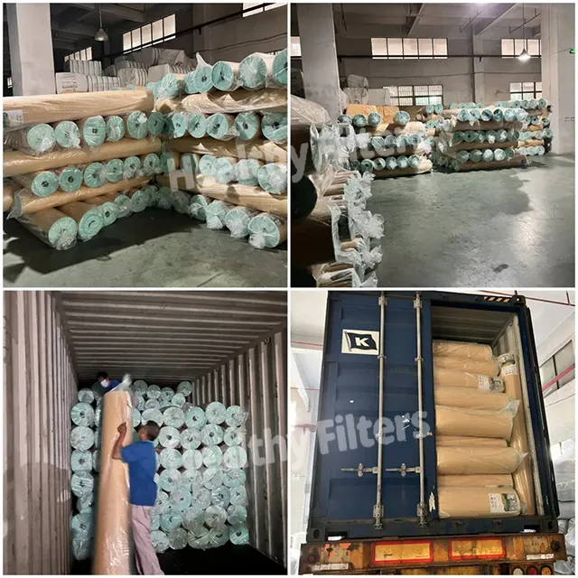 Fiberglass Material Paint Room Stop Filter details04