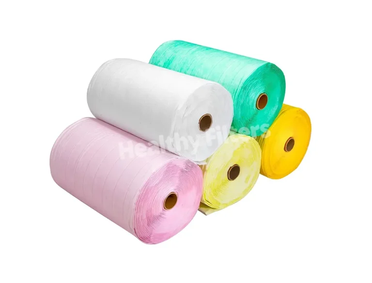 Synthetic F5-F8 Midium Efficiency Pocket Filter Media Bag Roll Air Filter Raw Material