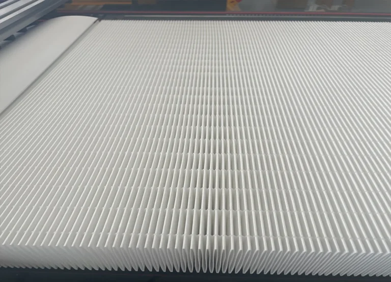 Automatic Air Filter Making Machine Knife Mini Pleating Machine-2